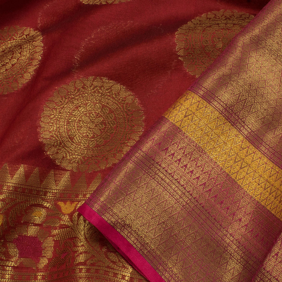 ASHIRFI: Handloom Banarasi Silk Zari saree - SIMPLY KITSCH